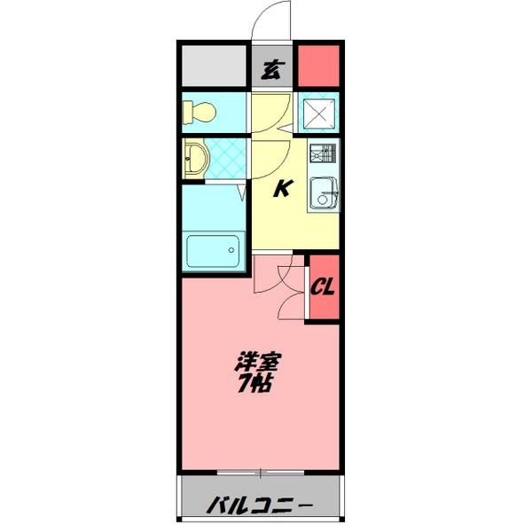 守口駅前敷島ビル 間取り図画像