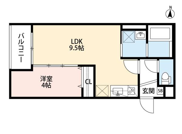 リベルテ大日 間取り図画像