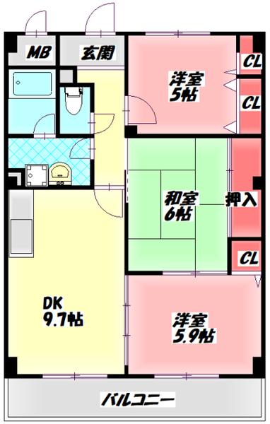  間取り図写真