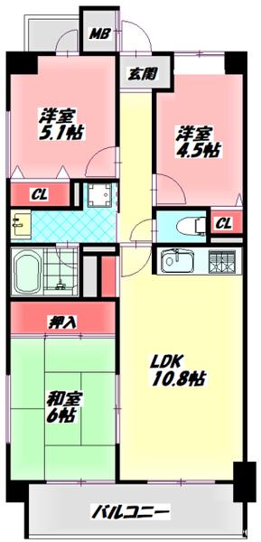  間取り図写真