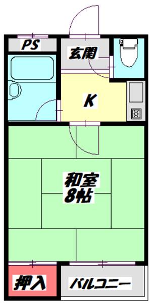 プチシャトー末広 間取り図画像