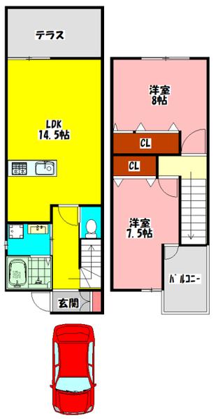  間取り図写真
