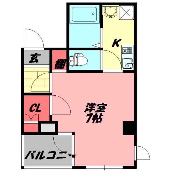 守口駅前敷島第2ビル 間取り図画像