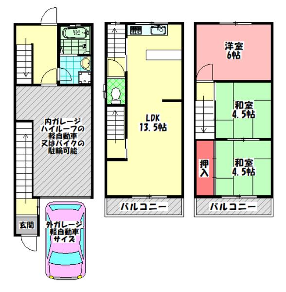  間取り図写真