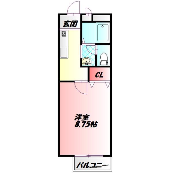 メゾン・ド・ボヌールA棟 間取り図画像