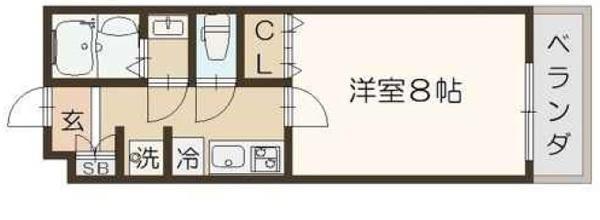ディアコート中宮 間取り図画像
