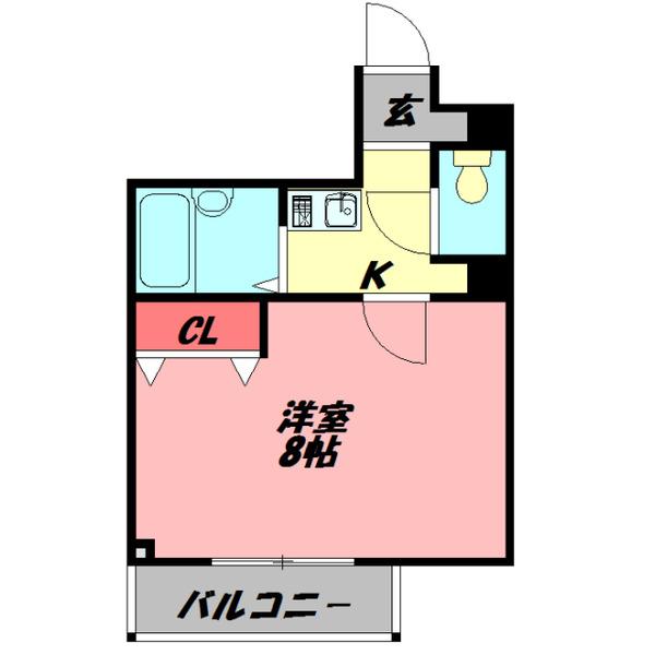 コボックス太子橋 間取り図画像