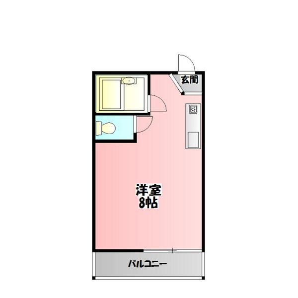 グリーンハイツ 間取り図画像