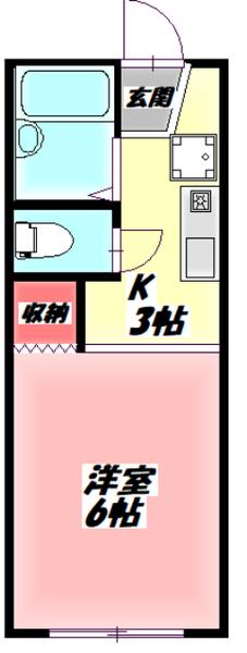 フリーディオ東町 間取り図画像