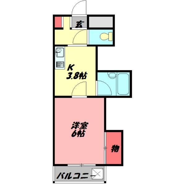 ウインライフ滝井 間取り図画像