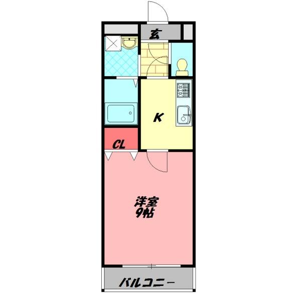 アムールＹＦ 間取り図画像