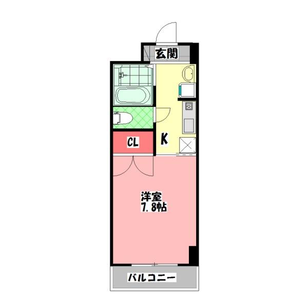 M'sFLAT 間取り図画像