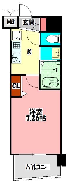Luxe門真 間取り図画像