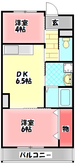 サバービア581 間取り図画像