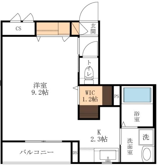 門真市栄町マンション 間取り図画像