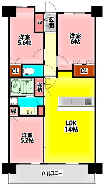  間取り図写真