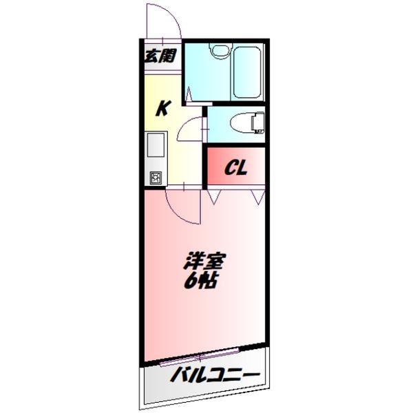 メゾンかなめ 間取り図画像