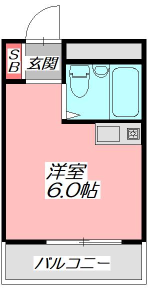 コーポラスフォーシーズン 間取り図画像