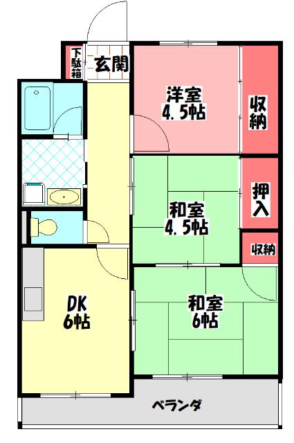  間取り図写真