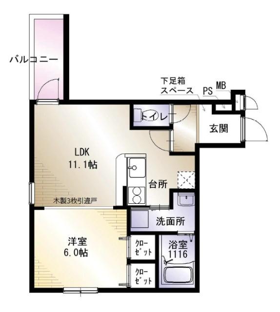 ALLEVIARE 間取り図画像