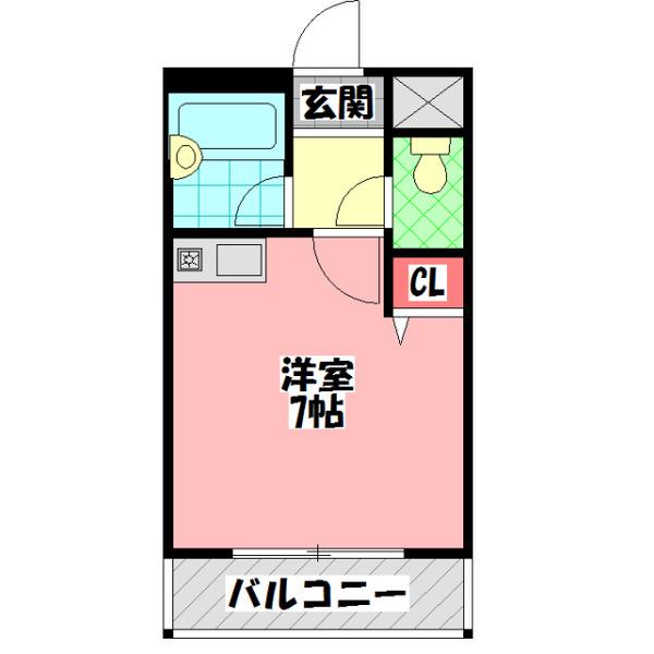 ドーミーオーウエスト 間取り図画像