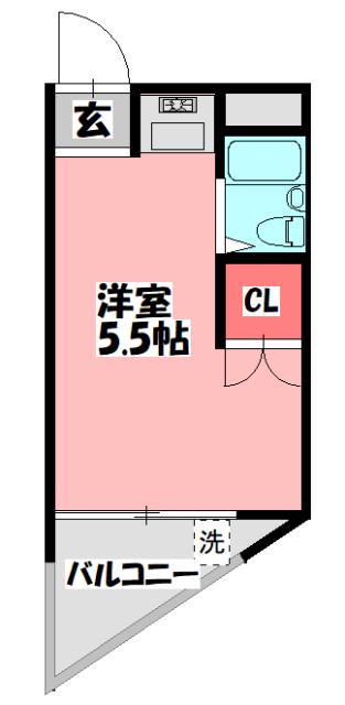フォーラムハッコウ 間取り図画像