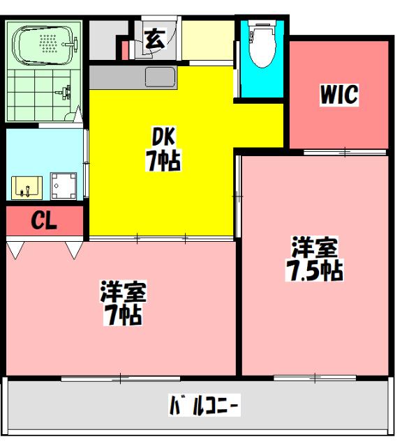 ロイヤルハイツ三喜 間取り図画像
