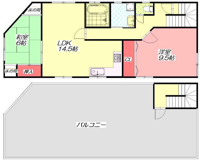  間取り図写真