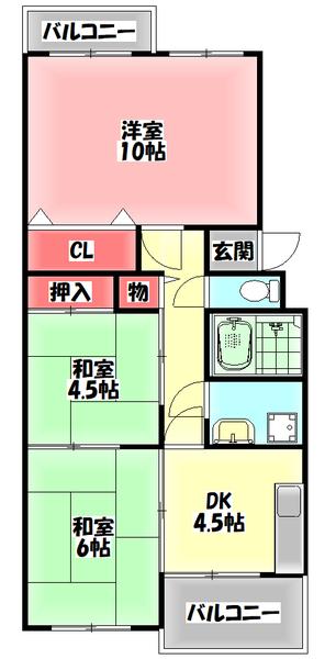  間取り図写真