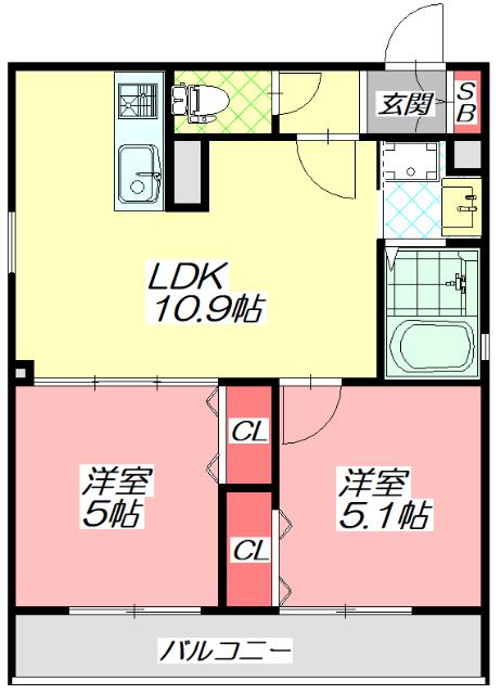  間取り図写真
