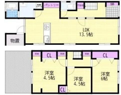  間取り図写真