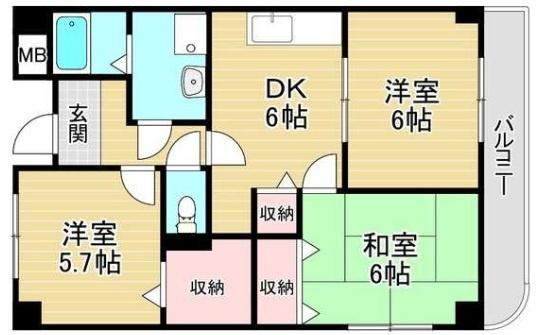  間取り図写真