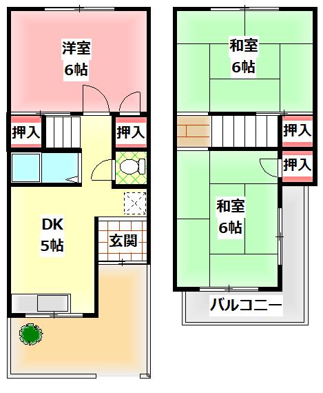  間取り図写真