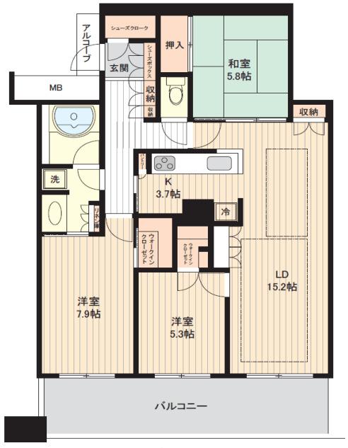  間取り図写真