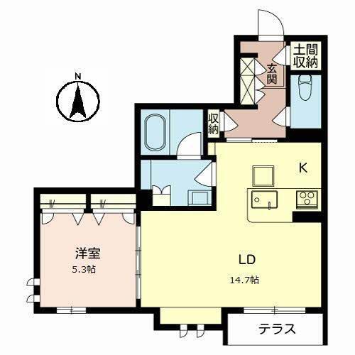  間取り図写真