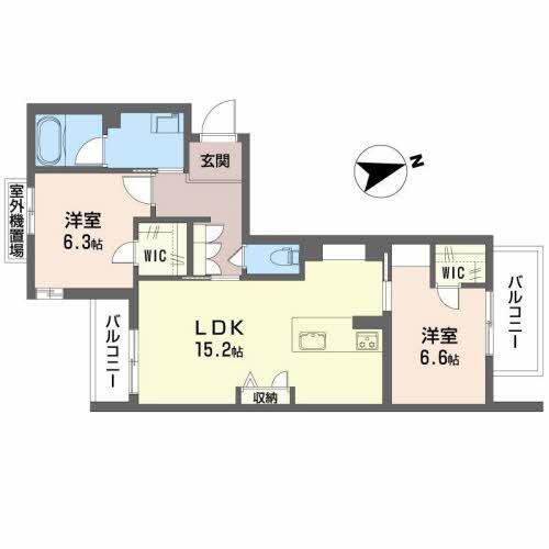  間取り図写真
