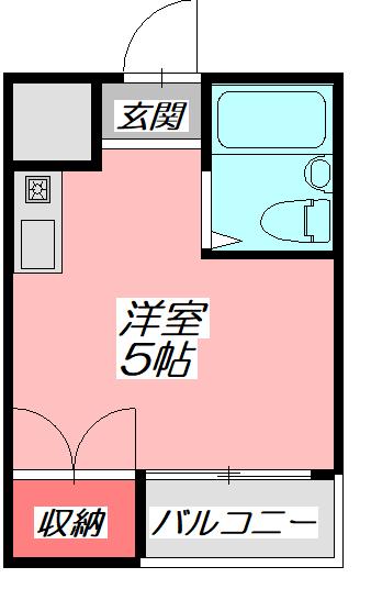 ライフ大池ハイツ 間取り図画像