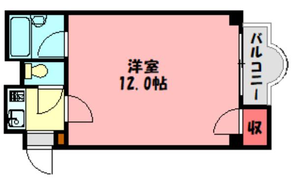 シャルマン清水 間取り図画像