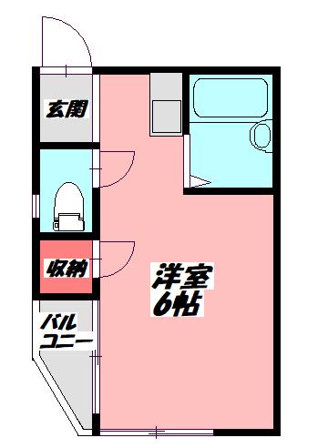 プチシャトー清水 間取り図画像