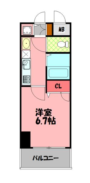 プレサンス城北公園アクアージュ 間取り図画像