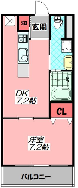 エスパシオヒラソル 間取り図画像