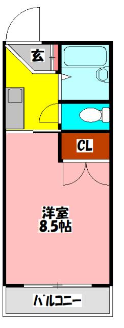 カサグランデ守口（405） 間取り図画像