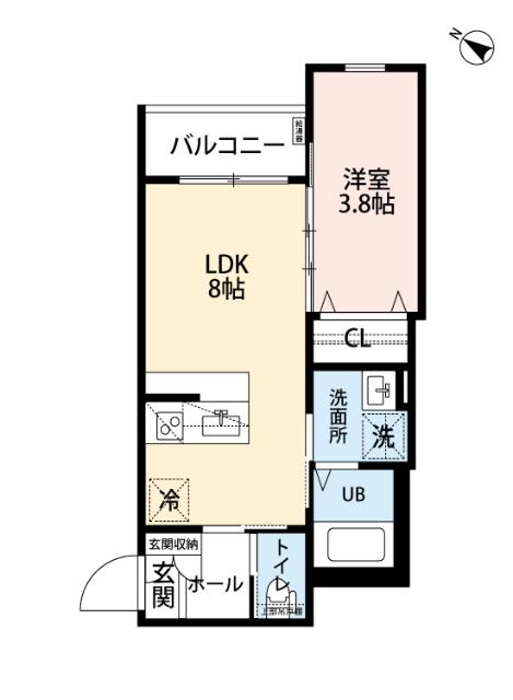 robot home 滝井 間取り図画像