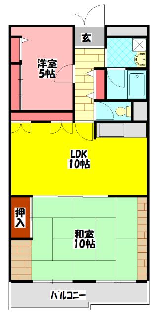 ネオコーポ門真 間取り図画像