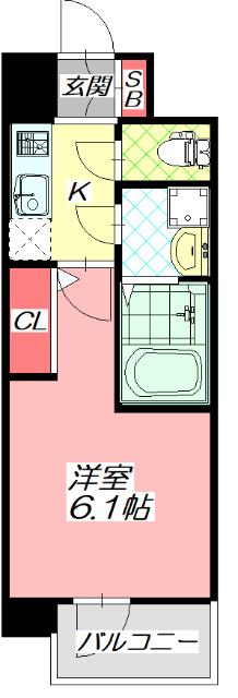 守口市日吉町マンション 間取り図画像