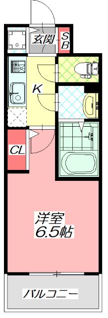 守口市日吉町マンション 間取り図画像