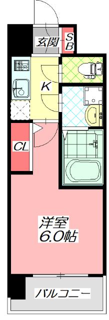 守口市日吉町マンション 間取り図画像