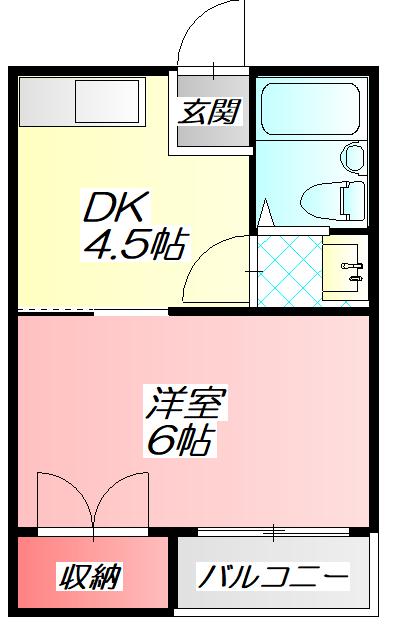 アネックス吉野 間取り図画像