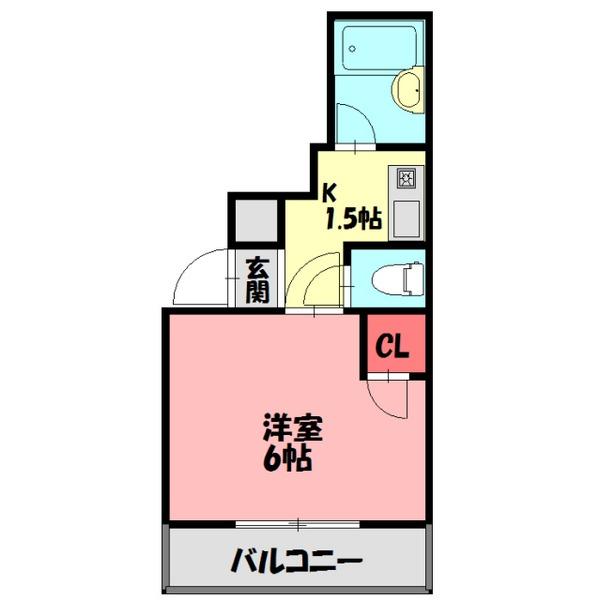 ブルーフィールド 間取り図画像