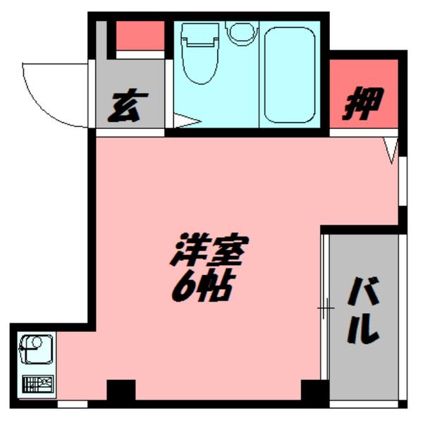 パレス守口 間取り図画像